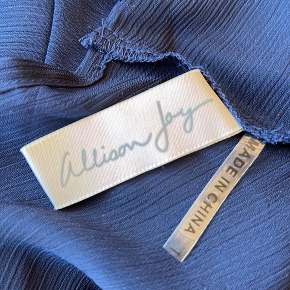 Evereve - Allison Joy Katya Tiered Ruffle Blouse /Top, Medium - Picture 5 of 6